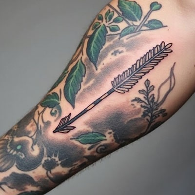 Arrow Tattoos for Men - Directional and Symbolic Designs